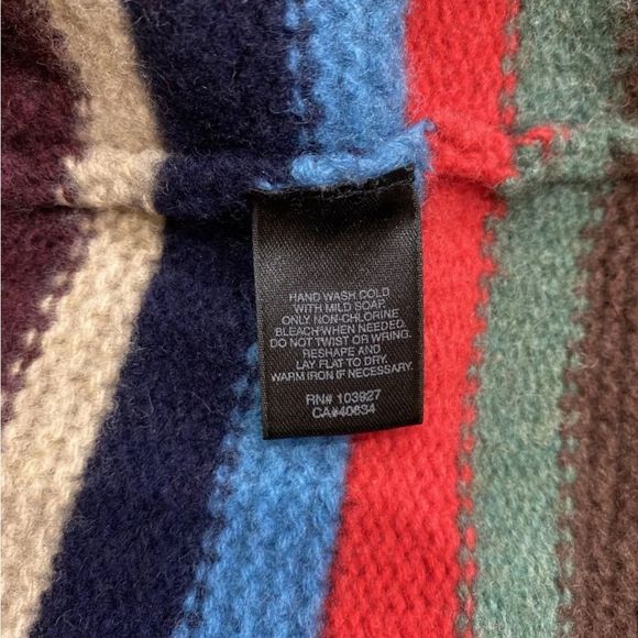 Striped Multicolor Cardigan Sweater - Picture 11 of 11